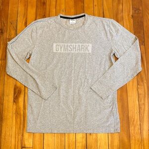 Gymshark Light Gray Long Sleeve Crew